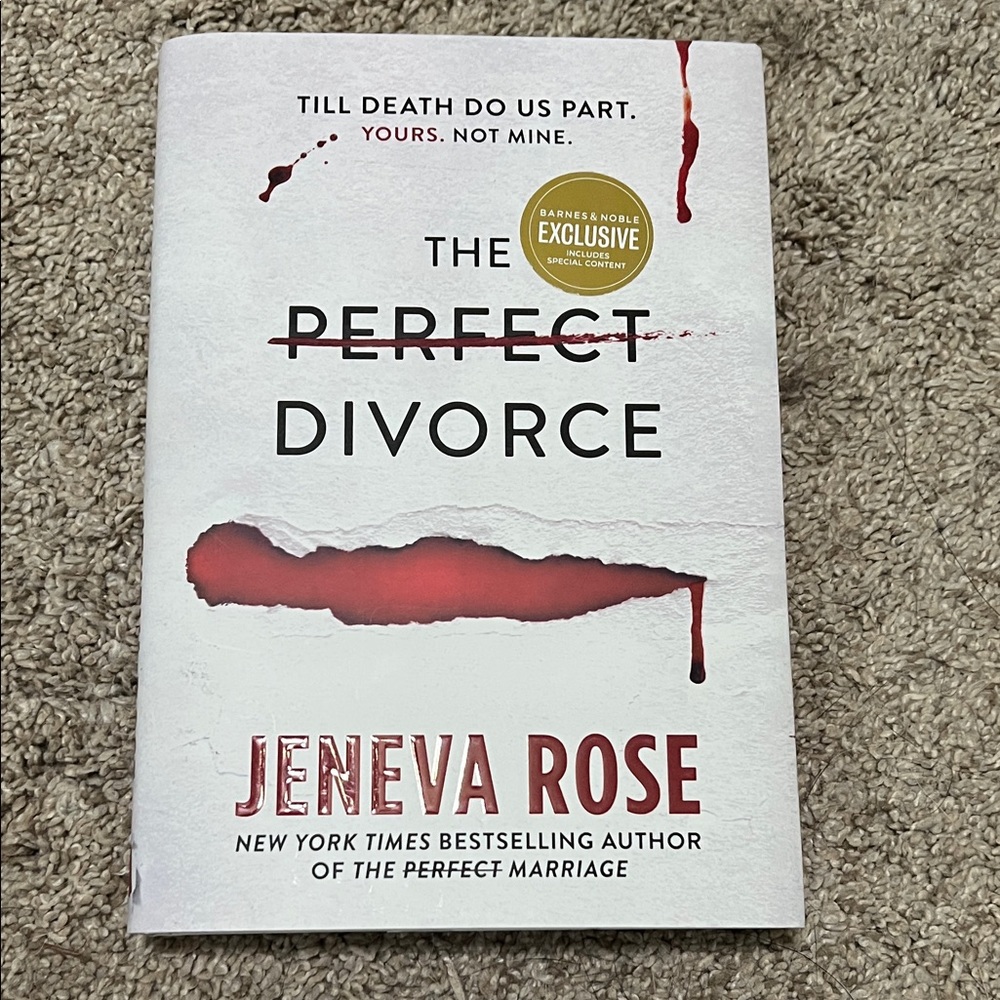 The Perfect Divorce by Jeneva Rose Hardcover